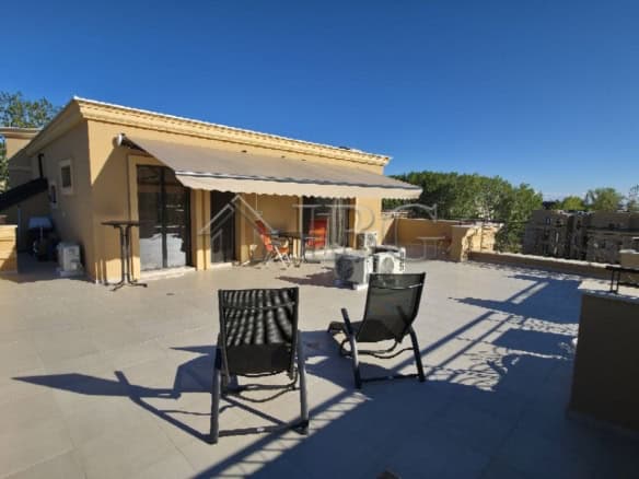 Spacious penthouse with a large 70 sq.m. terrace in Aphrodite Green, Sunny Beach, offering stunning.