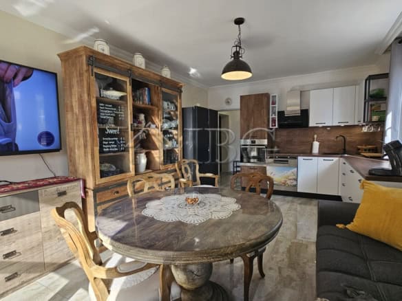 Bright living room with modern furnishings in Magnolia 6, Sunny Beach.