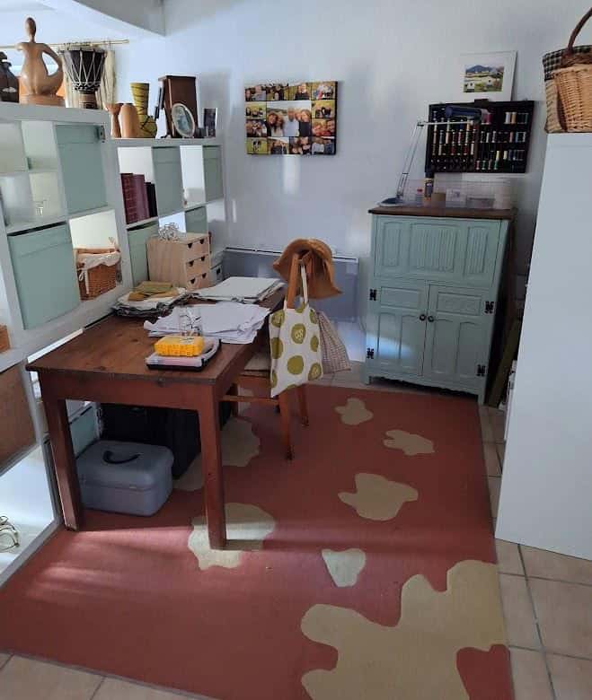 Charming renovated 3-bed village house with views in Ria-Sirach, France. Perfect for a peaceful retr.