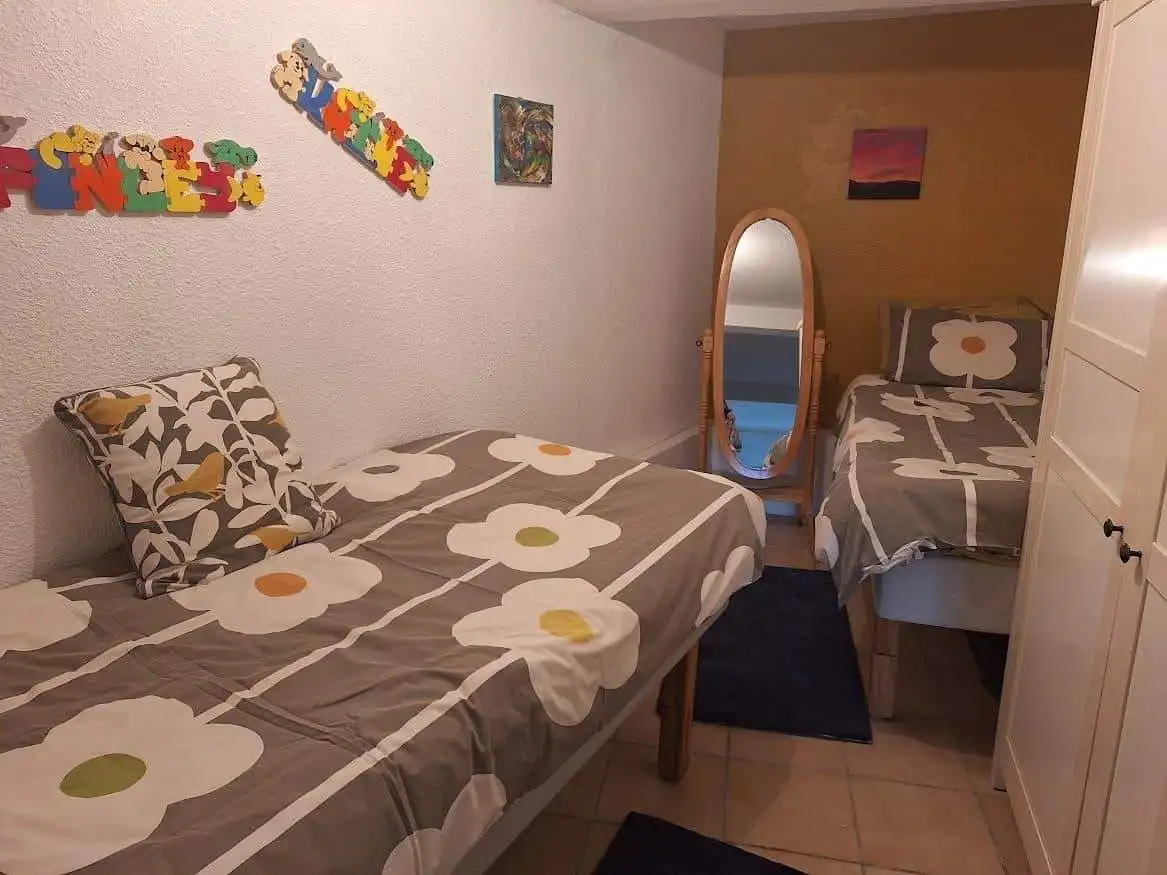 Cozy 3-Bed Village House with Views in Ria-Sirach Interior of renovated 3-bedroom village house with charming decor and scenic views in Ria-Sirach, Fr.