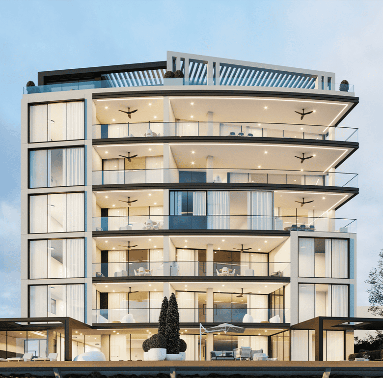 Luxury oceanfront condo in Ocean Reef, Panama City, Panama.