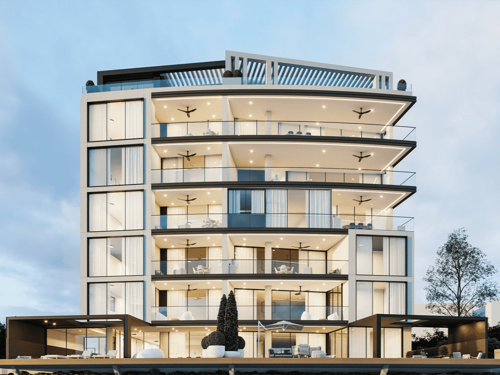 Luxury oceanfront condo in Ocean Reef, Panama City, Panama.