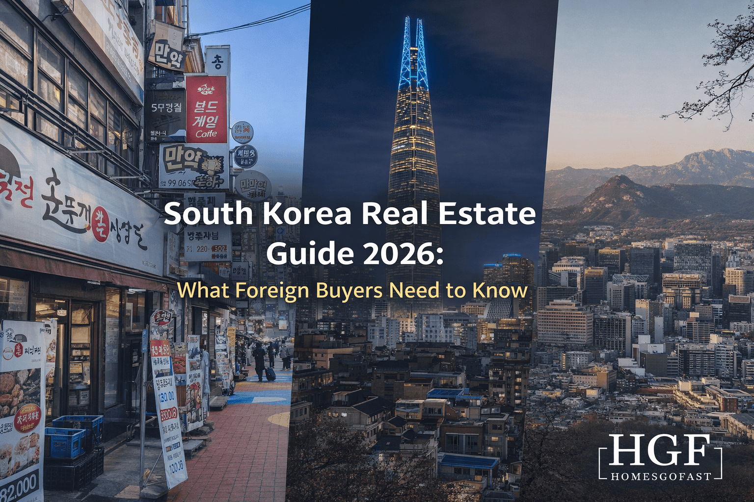 South Korea Real Estate Guide What Foreign Buyers Need to Know