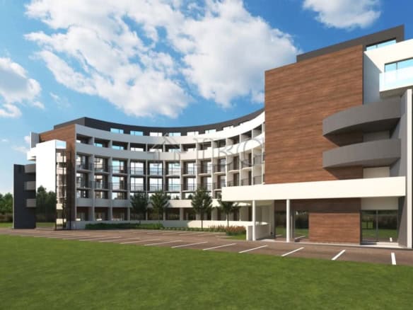 Modern residential building with contemporary design in a prime resort location.