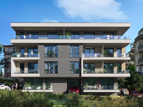 Contemporary apartment with 1 bedroom in Sveti Vlas, near FairView Vlas.