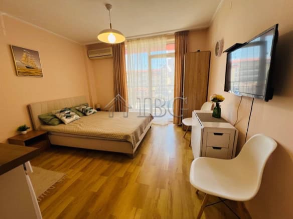 Furnished studio apartment in Aphrodite Complex, Sunny Beach, ideal for investment or holiday home.