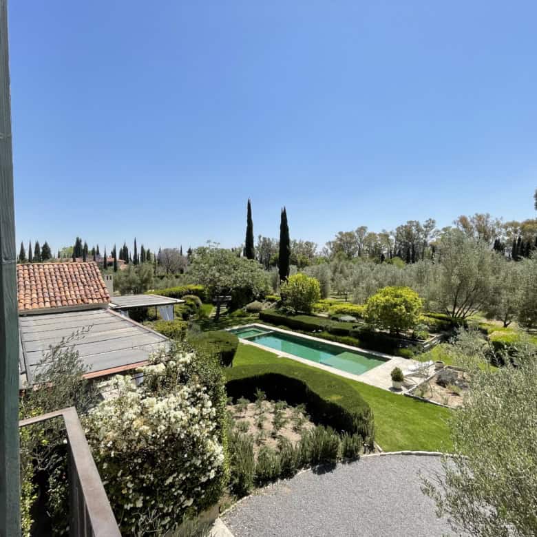 Beautiful villa with private pool and lush garden setting.