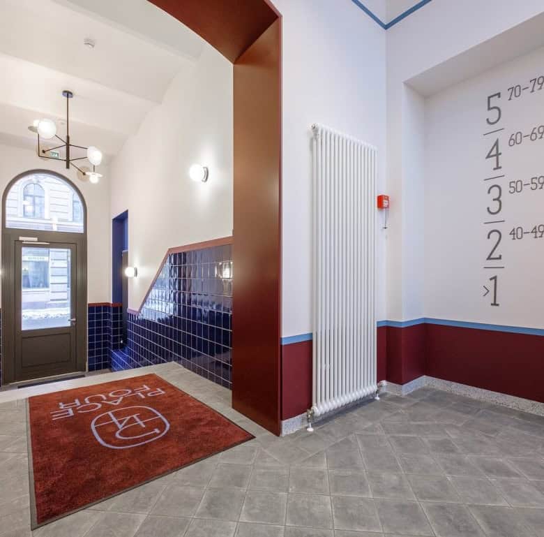 Bright interior of Riga property with contemporary design and welcoming atmosphere.