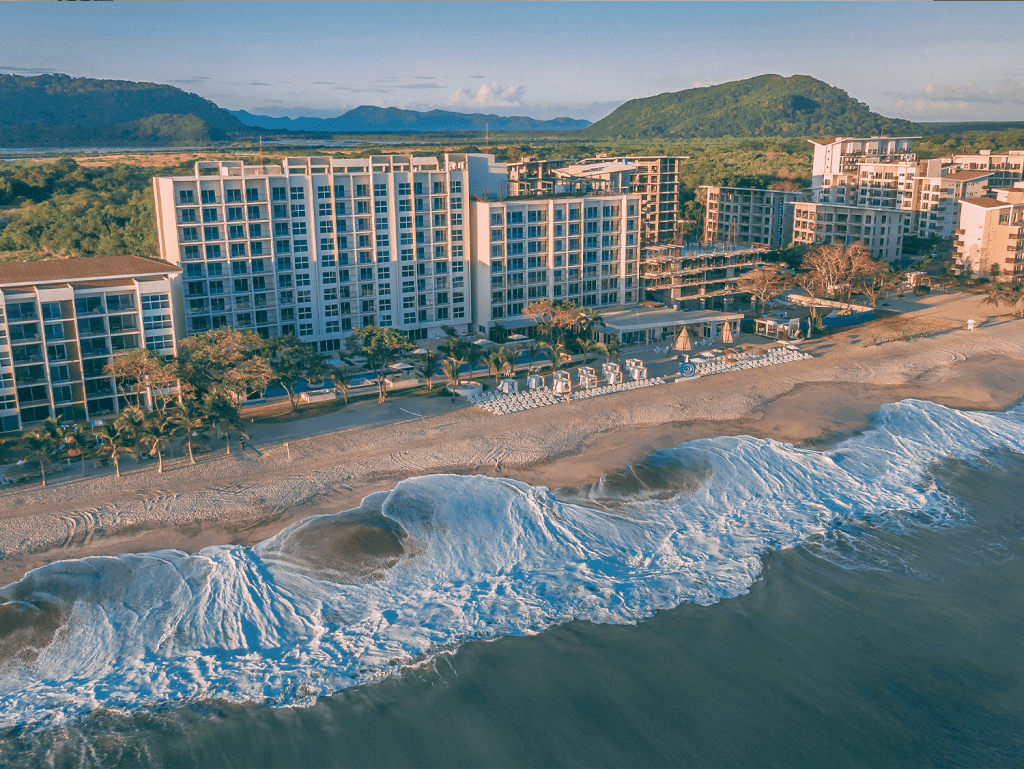 Oceanfront condo in Surfside Playa Caracol, Panama with stunning beach views and modern amenities.