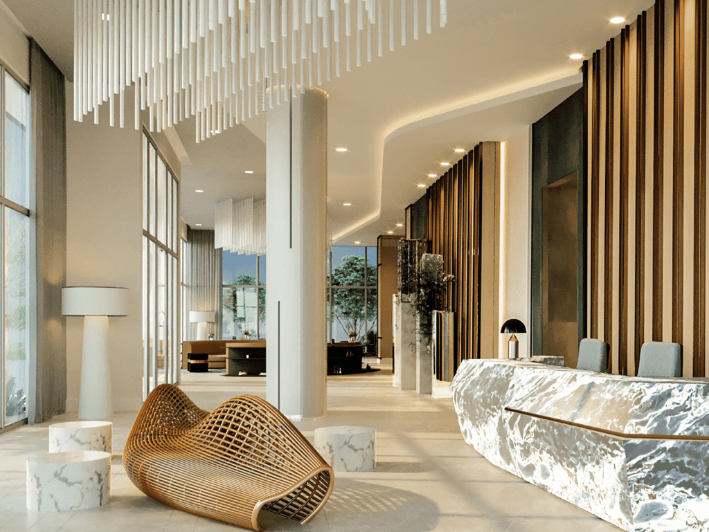 Elegant interior of a Fort Lauderdale property showcasing contemporary decor and spacious layout.