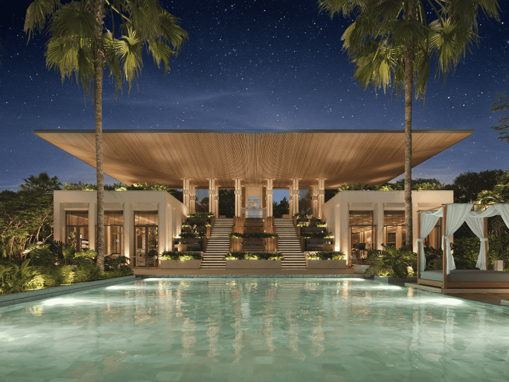 Luxury villa with pool and modern architecture in Phuket, Thailand. Perfect for a relaxing holiday o.