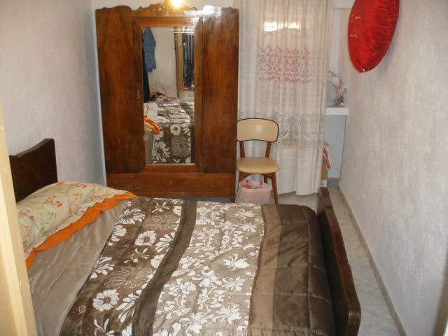 Charming bedroom with traditional decor in a rural property in Velez Blanco, Almeria.