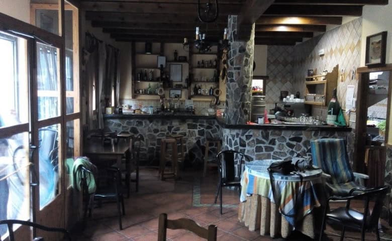Spacious commercial property in Gor, Granada, featuring a rustic interior with stone accents and ver.