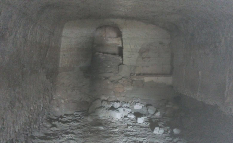 Cave house in La Alqueria, Granada, showcasing traditional underground architecture.