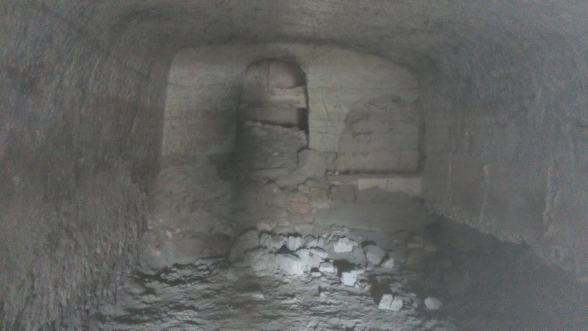 Cave house in La Alqueria, Granada, showcasing traditional underground architecture.