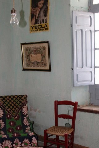 Charming country estate interior in Larva, Jaen with vintage decor and rustic charm.