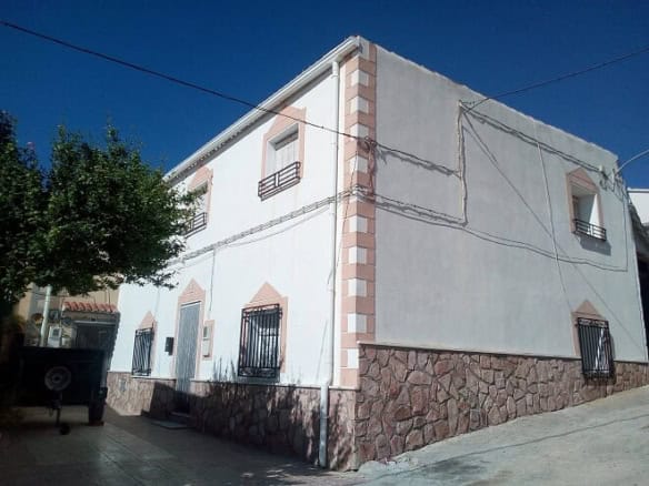 Charming village house in Tijola, Almeria, with traditional architecture and scenic surroundings.