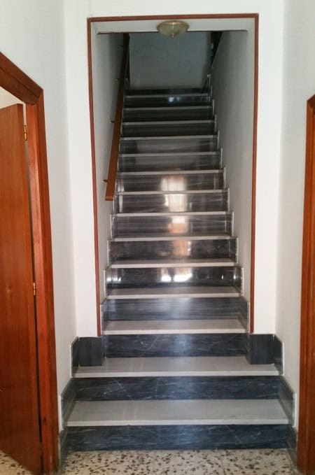 Charming village property staircase in Purchena, Almeria, ideal for buyers seeking authentic Spanish.