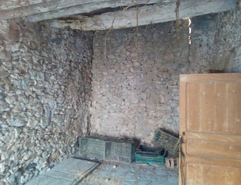 Village property in Bayarque, Almeria with stone walls and rustic features.