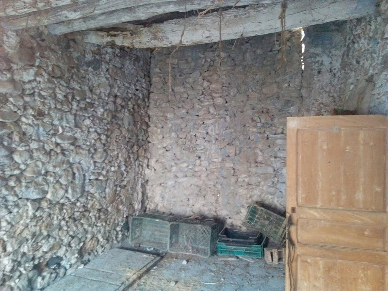 Village property in Bayarque, Almeria with stone walls and rustic features.