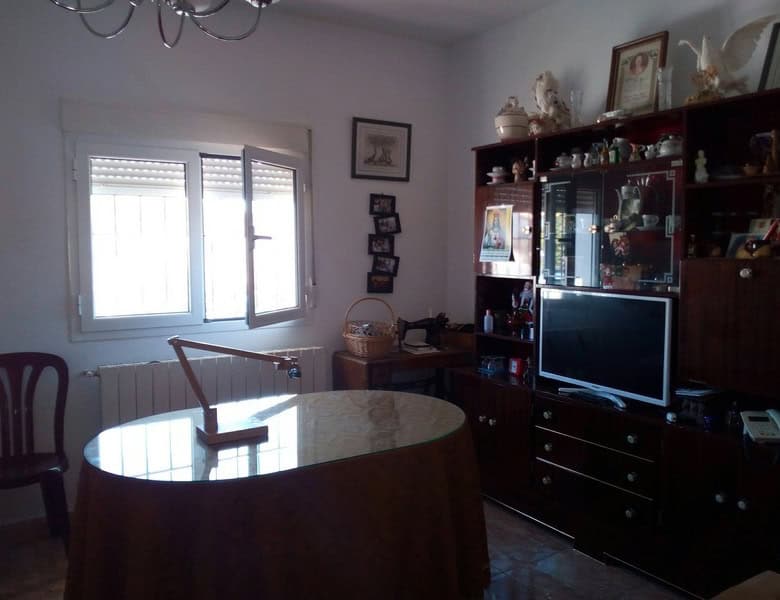 Village property interior with traditional furnishings in Hijate, Almeria, Spain.
