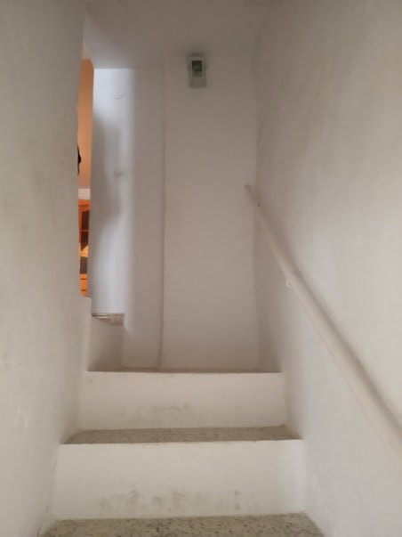 Village property interior staircase in Gor, Granada.