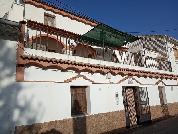 Traditional cave house with terrace in Fontanar, Jaen, Spain. Perfect for a unique rural property in.