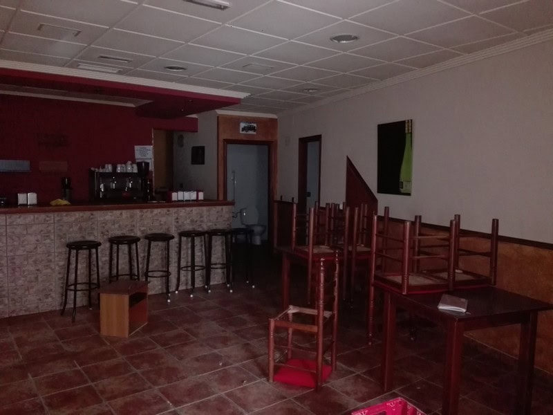 Commercial property in Seron, Almeria with interior seating and bar area.