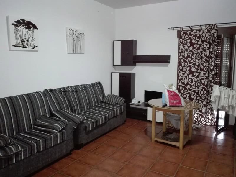 Modern living room in Seron, Almeria with stylish furniture and decor.