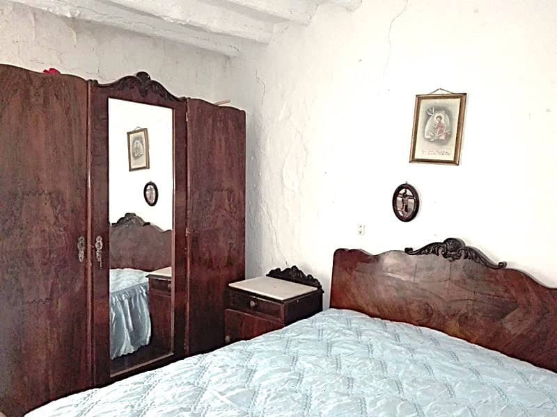 Village Property Bedroom in Somontin, Almeria.