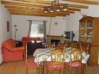 Beautiful rural home interior in Oria, Almeria with cozy living room and traditional furnishings.