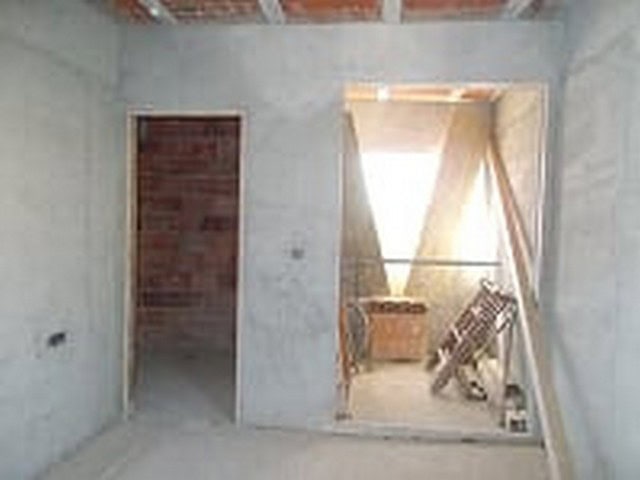 Interior view of a village property under construction in Seron, Almeria, showing unfinished walls a.