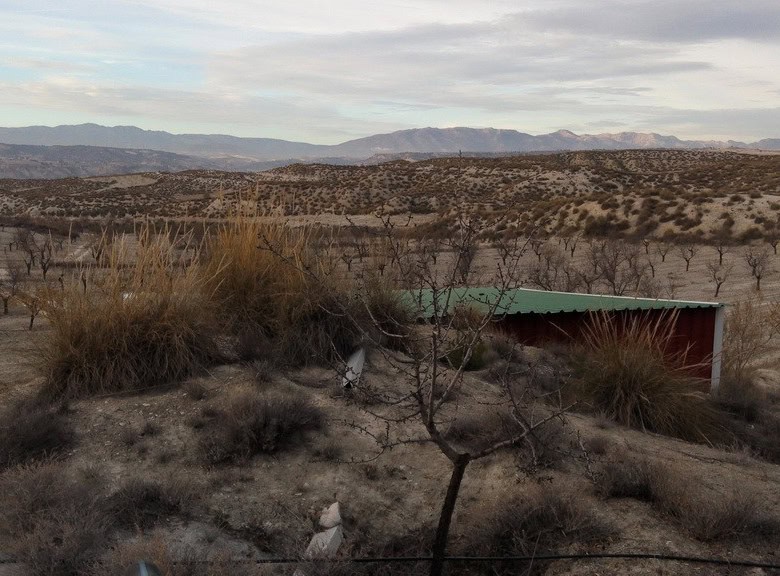 Commercial property in Cortes de Baza, Granada with scenic landscape views.
