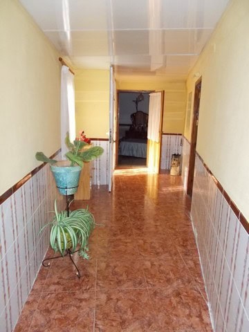 Village property in Zujar, Granada with cozy interior and traditional decor.