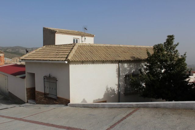 Charming village house in Lucar, Almeria, with traditional architecture and scenic surroundings.