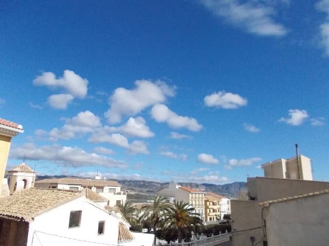 Town House in Tijola, Almeria with scenic mountain views and traditional architecture.