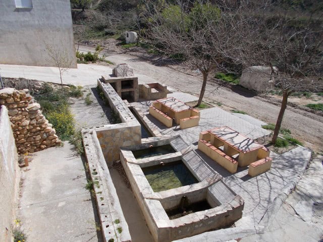 Charming village property in Hijate, Almeria with outdoor seating and scenic views. Perfect for a pe.