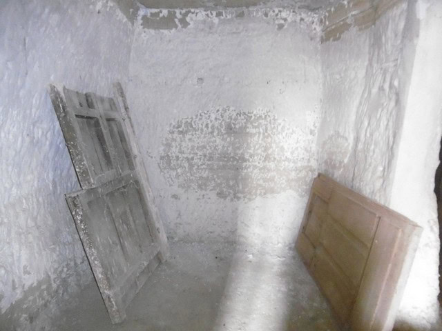 Unique cave house interior in Benamaurel, Granada, ready for renovation.