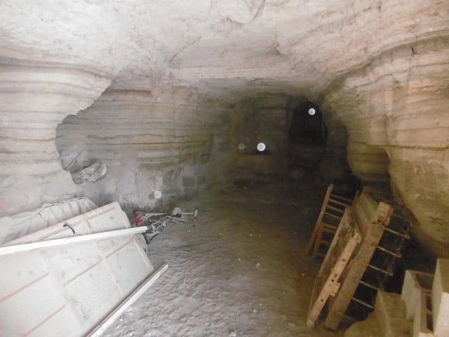Unique cave house in Benamaurel, Granada, with natural rock interiors and rustic charm.