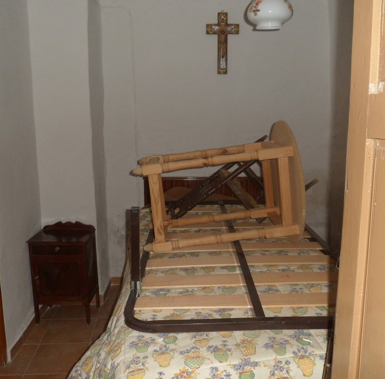 Village Property in Cullar, Granada with traditional interior features.
