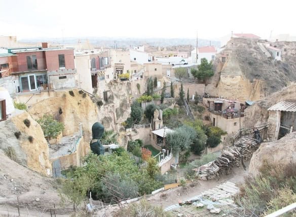 Cave house nestled in the hills of Bacor, Granada, offering unique living in a historic setting.
