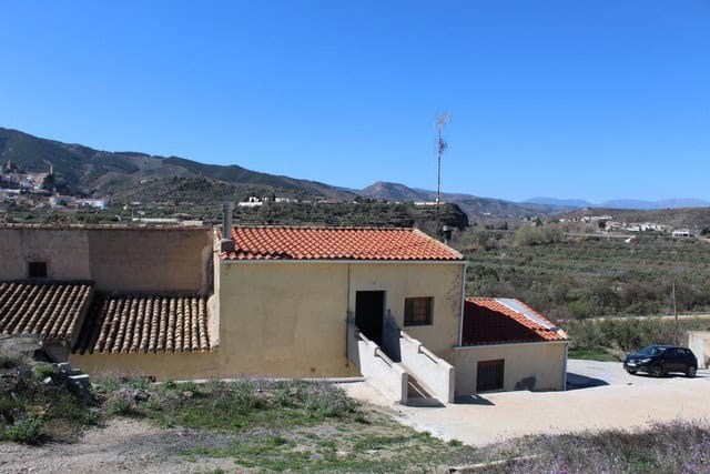 Rural property in Seron, Almeria with scenic mountain views and traditional architecture.
