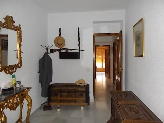 Cozy interior of a town house in Lucar, Almeria, featuring traditional decor and wooden furnishings.