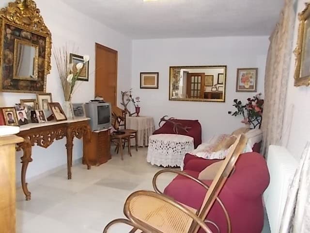 Charming living room of a town house in Lucar, Almeria, featuring traditional decor, comfortable sea.