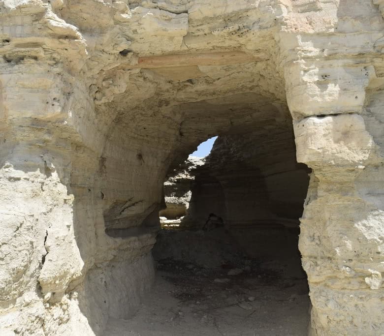 Cave house carved into the rock in Baza, Granada, offering unique living in a historic setting.