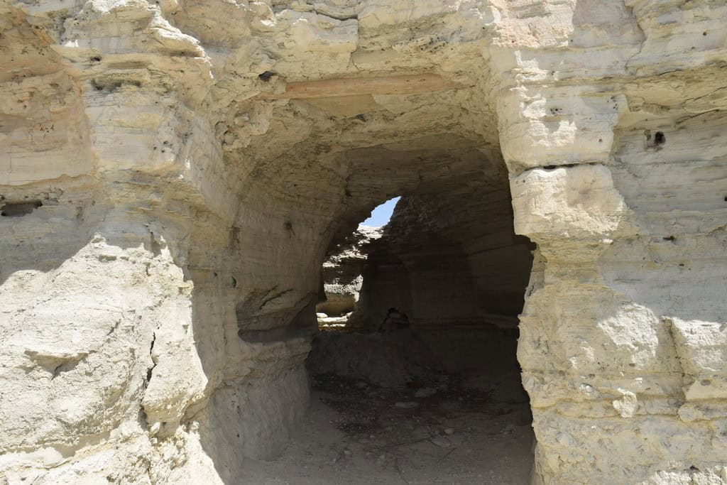 Cave house carved into the rock in Baza, Granada, offering unique living in a historic setting.