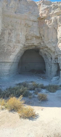 Cave house carved into the rock in Benamaurel, Granada, offering unique living in a natural setting.