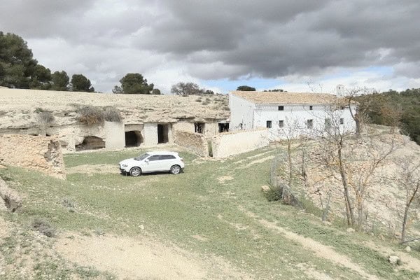 Charming country estate with traditional stone buildings in Benamaurel, Granada, set amidst scenic n.