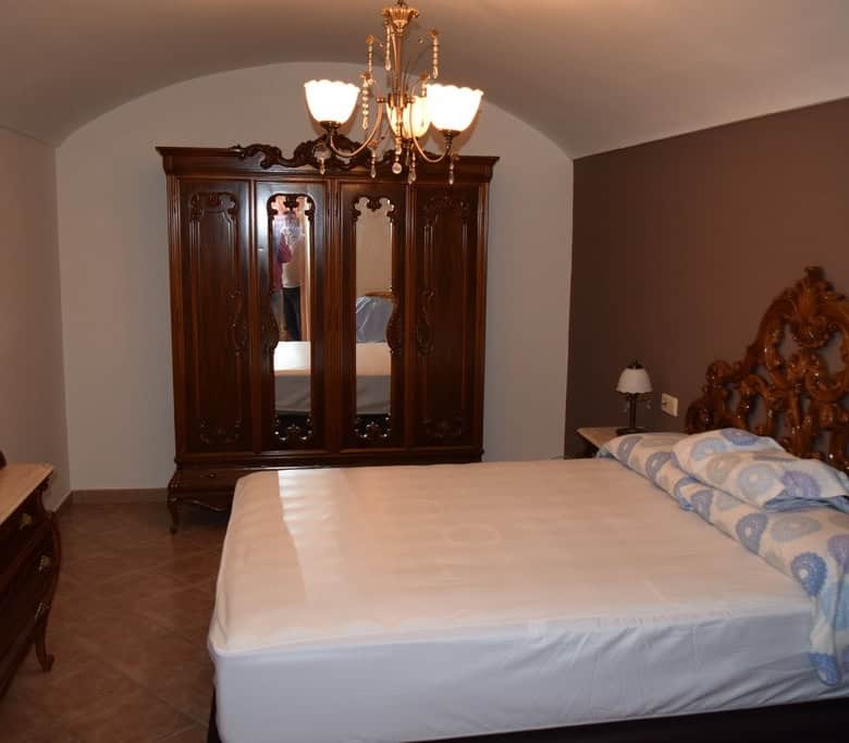 Cave House in Gorafe, Granada with traditional interior and antique furniture. Perfect for unique li.