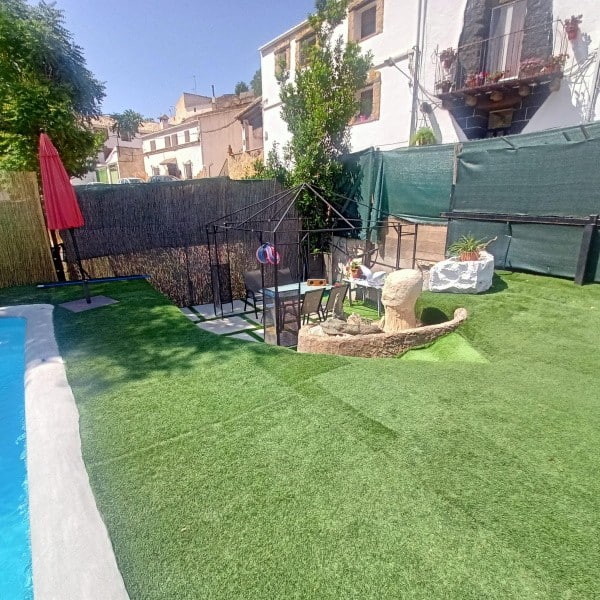 Charming village property with a private garden and pool in Fontanar, Jaen, ideal for relaxing and o.